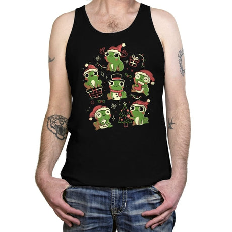 Jolly Frogs - Tanktop Tanktop RIPT Apparel X-Small / Black