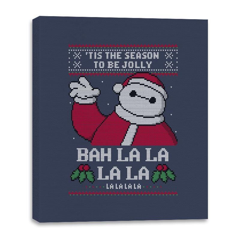 Jolly Season! - Canvas Wraps Canvas Wraps RIPT Apparel 16x20 / Navy