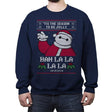 Jolly Season! - Crew Neck Sweatshirt Crew Neck Sweatshirt RIPT Apparel Small / Navy