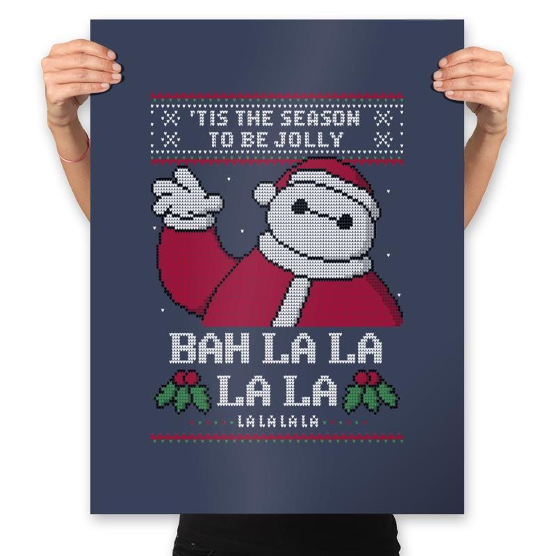 Jolly Season! - Prints Posters RIPT Apparel 18x24 / Navy