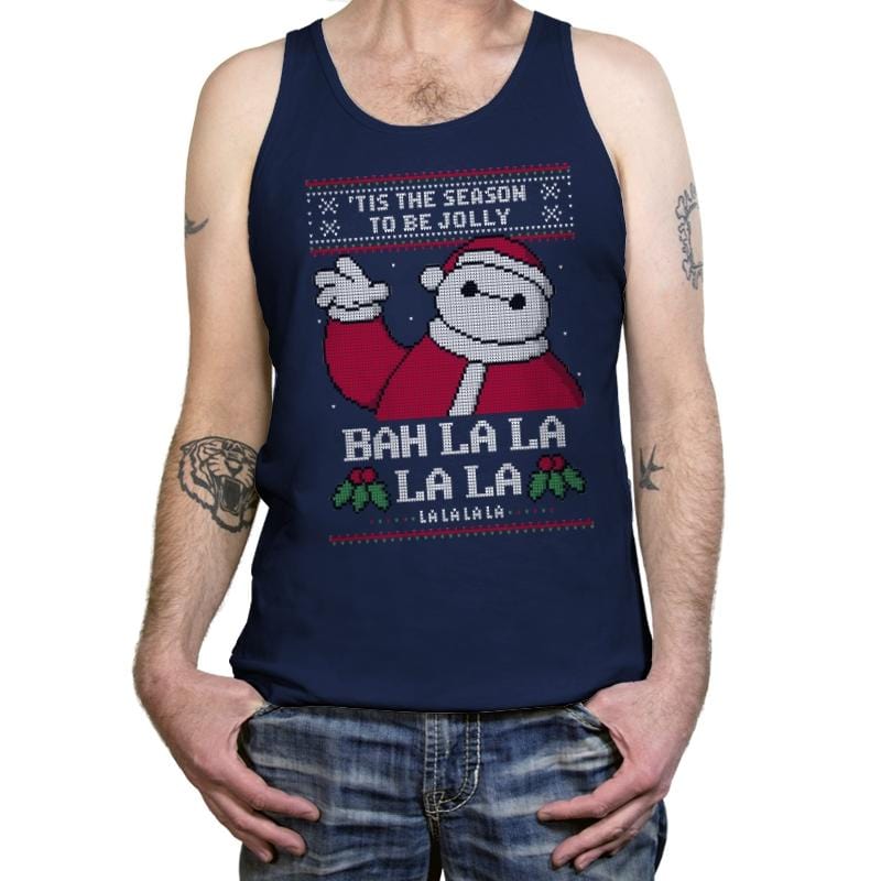 Jolly Season! - Tanktop Tanktop RIPT Apparel X-Small / Navy