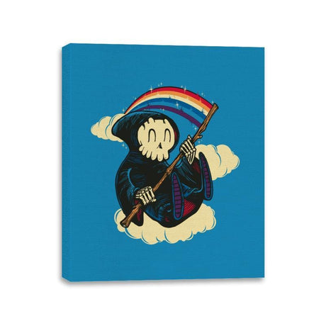 Joyful Death  - Canvas Wraps Canvas Wraps RIPT Apparel 11x14 / Sapphire