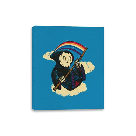 Joyful Death  - Canvas Wraps Canvas Wraps RIPT Apparel 8x10 / Sapphire