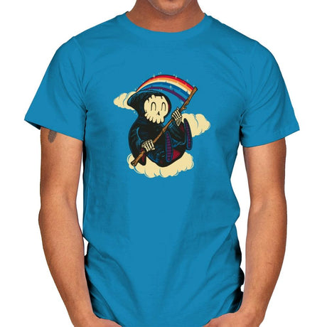 Joyful Death  - Mens T-Shirts RIPT Apparel Small / Sapphire