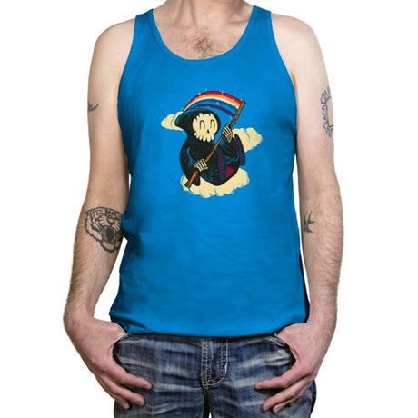 Joyful Death  - Tanktop Tanktop RIPT Apparel X-Small / Teal