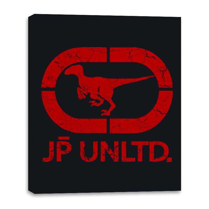 JP Unltd - Canvas Wraps Canvas Wraps RIPT Apparel 16x20 / Black