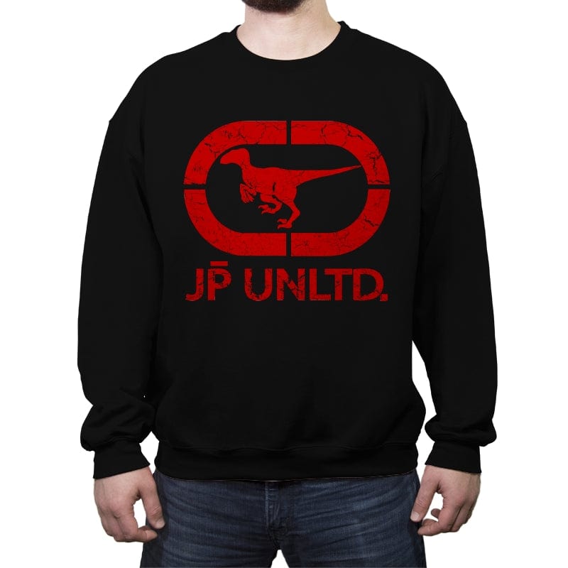 JP Unltd - Crew Neck Sweatshirt Crew Neck Sweatshirt RIPT Apparel Small / Black