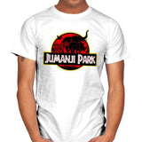 Jumanji Park - Mens T-Shirts RIPT Apparel Small / White