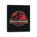 Jur Ass Kicked - Canvas Wraps Canvas Wraps RIPT Apparel 11x14 / Black