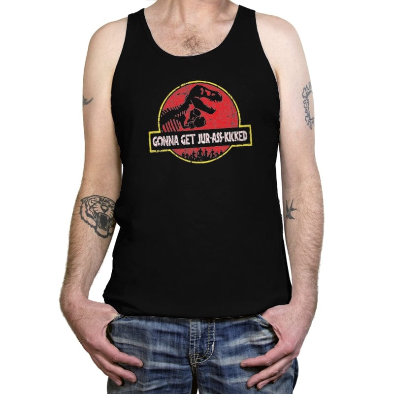 Jur Ass Kicked - Tanktop Tanktop RIPT Apparel X-Small / Black