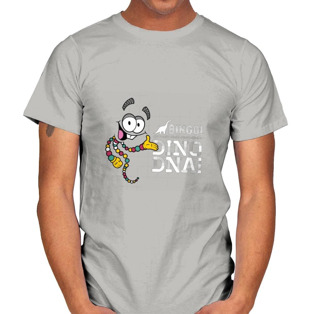 Jurassic Bingo! - Best Seller - Mens T-Shirts RIPT Apparel Small / Ice Grey