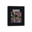 Jurassic Fighter - Canvas Wraps Canvas Wraps RIPT Apparel 8x10 / Black