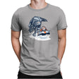 Jurassic Hoth - 80s Blaarg - Mens Premium T-Shirts RIPT Apparel Small / Light Grey