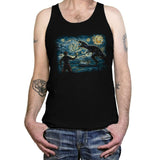 Jurassic Night - Tanktop Tanktop RIPT Apparel X-Small / Black