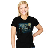 Jurassic Night - Womens T-Shirts RIPT Apparel