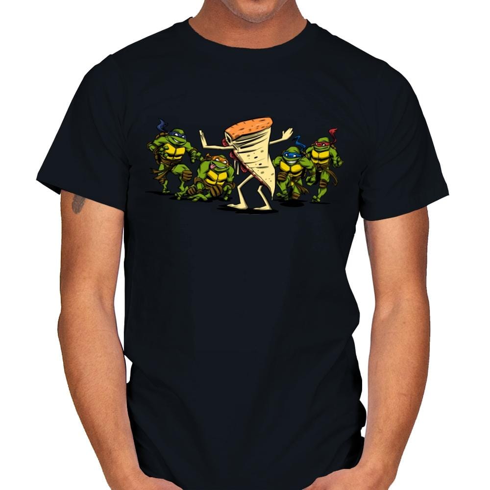 Jurassic Pizza - Mens T-Shirts RIPT Apparel Small / Black