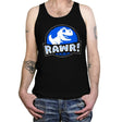 Jurassic Rawr! - Tanktop Tanktop RIPT Apparel X-Small / Black