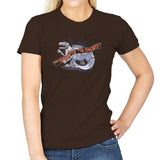 Jurassic Spark Exclusive - Womens T-Shirts RIPT Apparel Small / Dark Chocolate