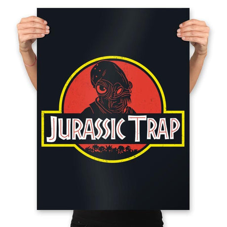 Jurassic Trap - Prints Posters RIPT Apparel 18x24 / Black