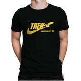 Just Boldly Go - Mens Premium T-Shirts RIPT Apparel Small / Black