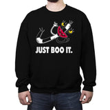 JUST BOO IT! - Crew Neck Sweatshirt Crew Neck Sweatshirt RIPT Apparel