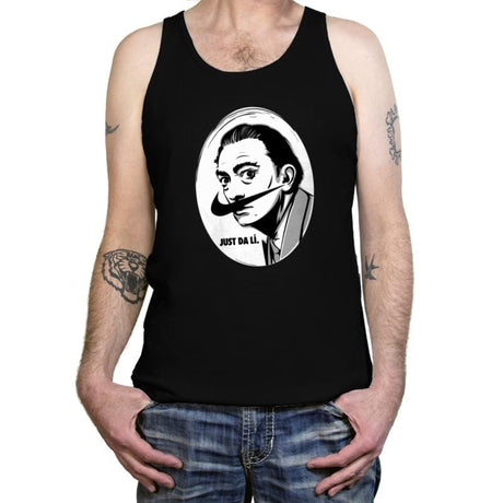 Just Da Li - Tanktop Tanktop RIPT Apparel X-Small / Black