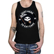 Just here to eat Cake - Tanktop Tanktop RIPT Apparel X-Small / Black