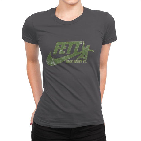 Just Hunt It - Womens Premium T-Shirts RIPT Apparel Small / Heavy Metal