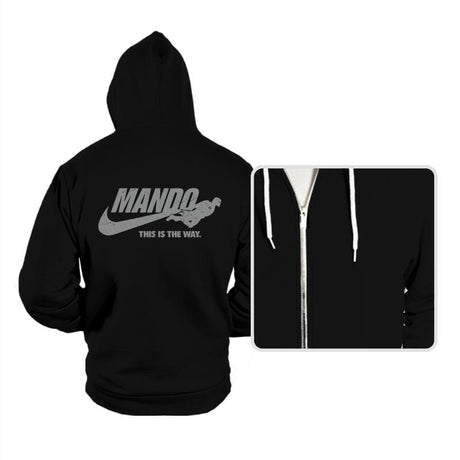 Just Mando It - Hoodies Hoodies RIPT Apparel Small / Black