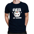 Just One More Piece of Sushi - Mens Premium T-Shirts RIPT Apparel Small / Midnight Navy