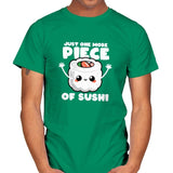 Just One More Piece of Sushi - Mens T-Shirts RIPT Apparel Small / Kelly