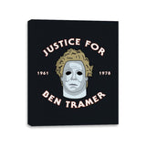 Justice For Ben Tramer - Canvas Wraps Canvas Wraps RIPT Apparel 11x14 / Black