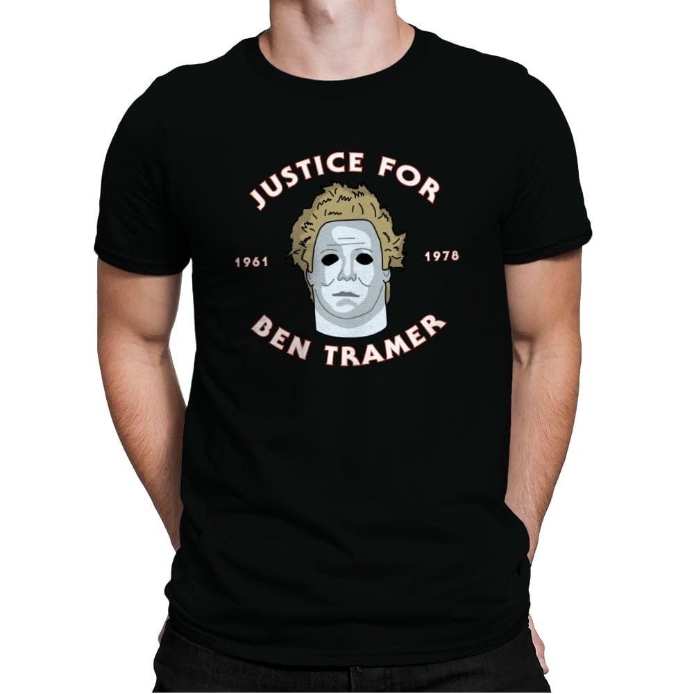 Justice For Ben Tramer - Mens Premium T-Shirts RIPT Apparel Small / Black