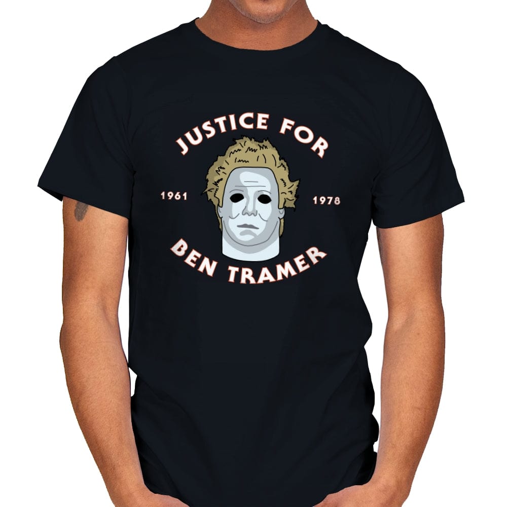 Justice For Ben Tramer - Mens T-Shirts RIPT Apparel Small / Black