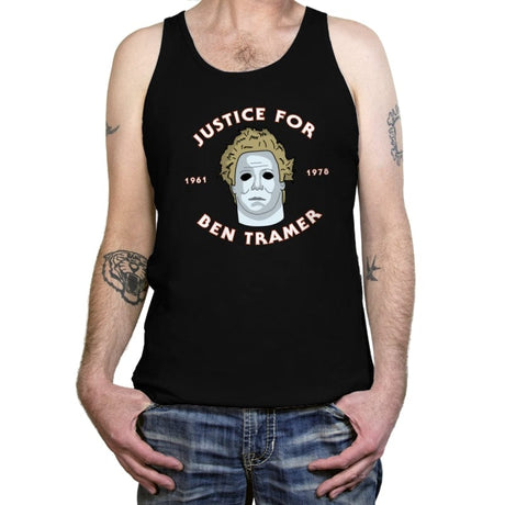 Justice For Ben Tramer - Tanktop Tanktop RIPT Apparel X-Small / Black