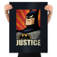 Justice - Prints Posters RIPT Apparel 18x24 / Black