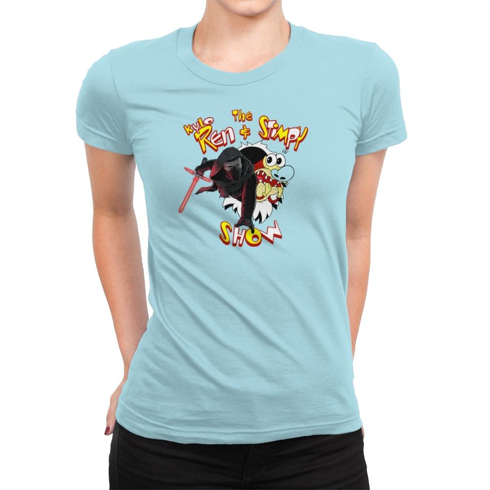 K. Ren & Stimpy Show Exclusive - Womens Premium T-Shirts RIPT Apparel Small / Cancun