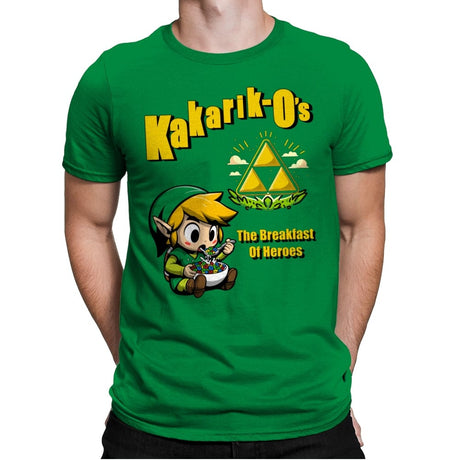 Kakarik-O’s - Mens Premium T-Shirts RIPT Apparel Small / Kelly