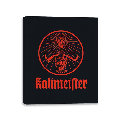 Kalimeister - Canvas Wraps Canvas Wraps RIPT Apparel 11x14 / Black