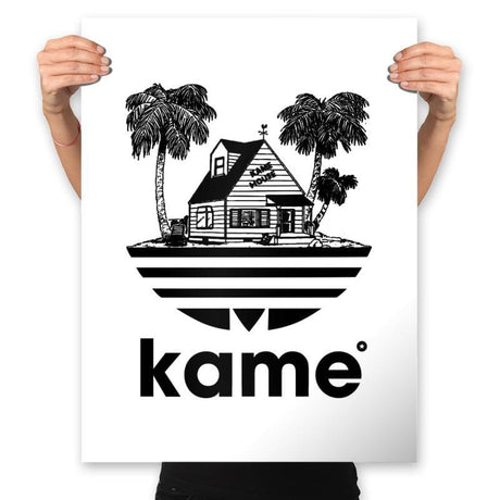 Kame Classic - Prints Posters RIPT Apparel 18x24 / White