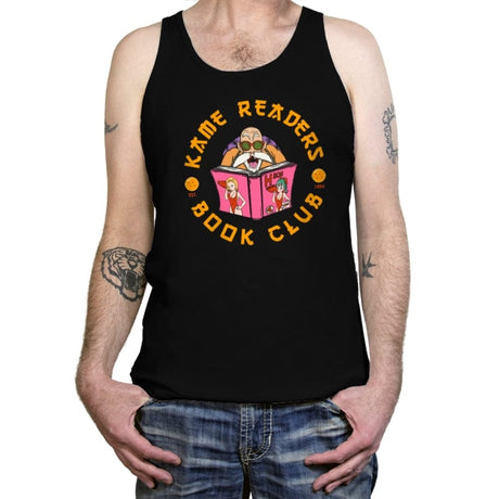 Kame Readers - Tanktop Tanktop RIPT Apparel X-Small / Black