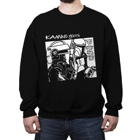 Kamino Youth - Crew Neck Sweatshirt Crew Neck Sweatshirt RIPT Apparel Small / Black