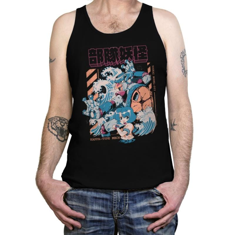 Kappa Type Mech - Tanktop Tanktop RIPT Apparel X-Small / Black