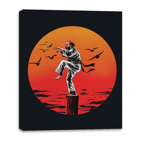 Karate Murray - Canvas Wraps Canvas Wraps RIPT Apparel 16x20 / Black