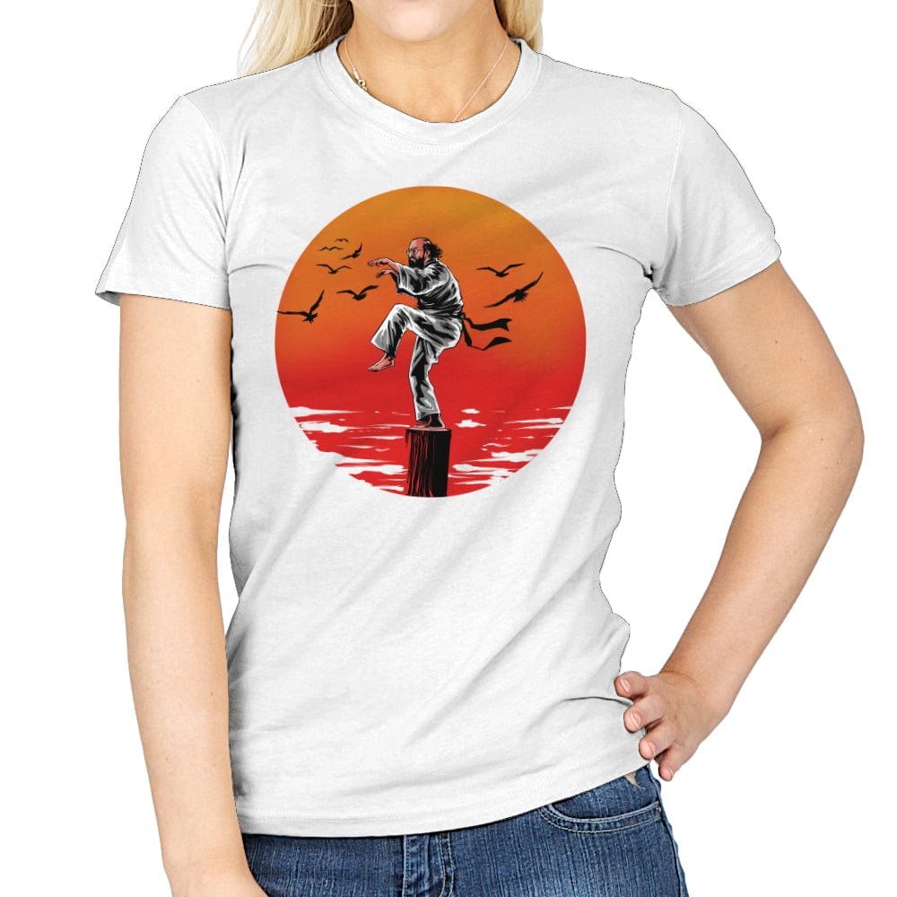 Karate Murray - Womens T-Shirts RIPT Apparel Small / White