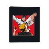 Karate Slap - Canvas Wraps Canvas Wraps RIPT Apparel 11x14 / Black