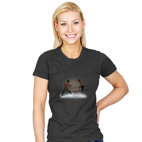 Karate T'Challa - Womens T-Shirts RIPT Apparel Small / Charcoal