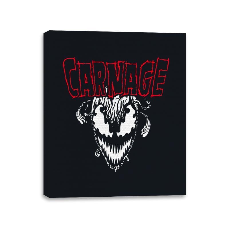 Kasady Is Here - Canvas Wraps Canvas Wraps RIPT Apparel 11x14 / Black