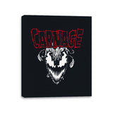 Kasady Is Here - Canvas Wraps Canvas Wraps RIPT Apparel 11x14 / Black