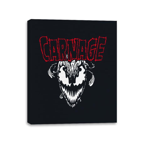 Kasady Is Here - Canvas Wraps Canvas Wraps RIPT Apparel 11x14 / Black